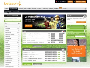 Обзор БК Betsson